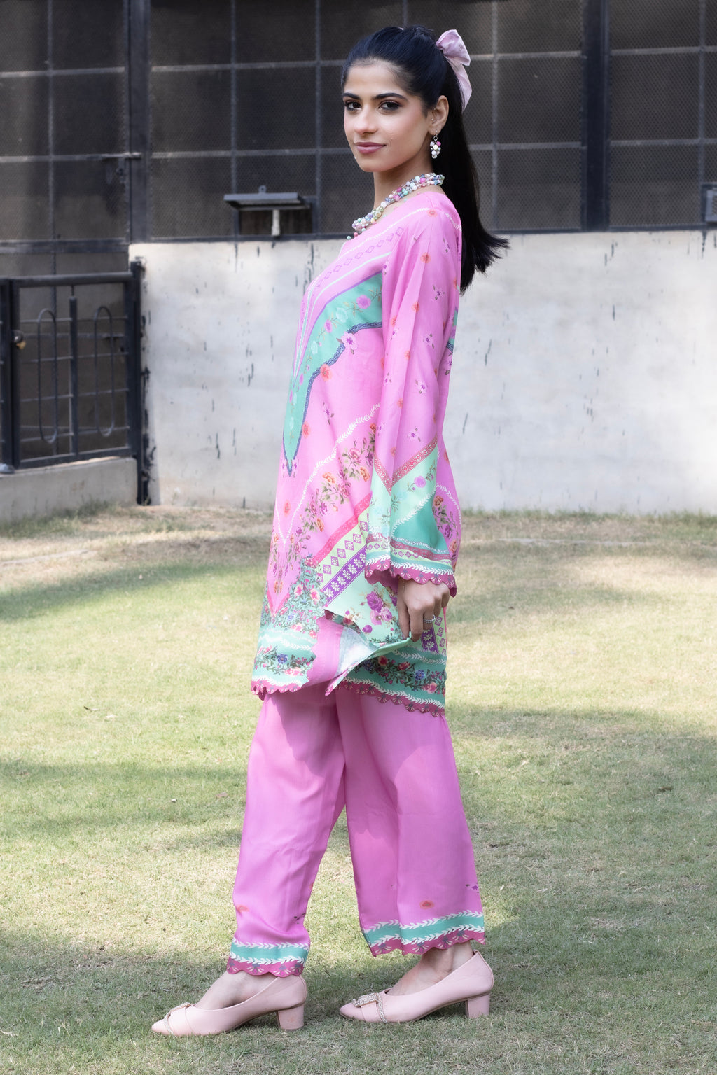 Cotton Candy | 2 Piece Short Shirt Set