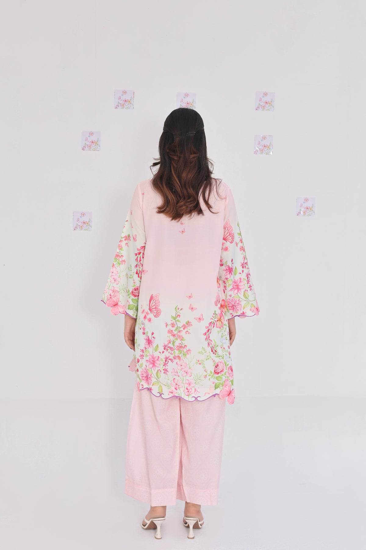 Pink Kiki | 2 Piece Short Shirt Set